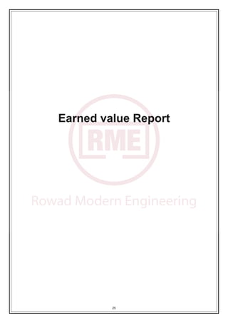  
Earned value Report
  
25
 