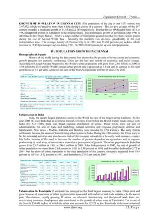 Population Growth – Trends, Projections, Future Plan And Development | PDF