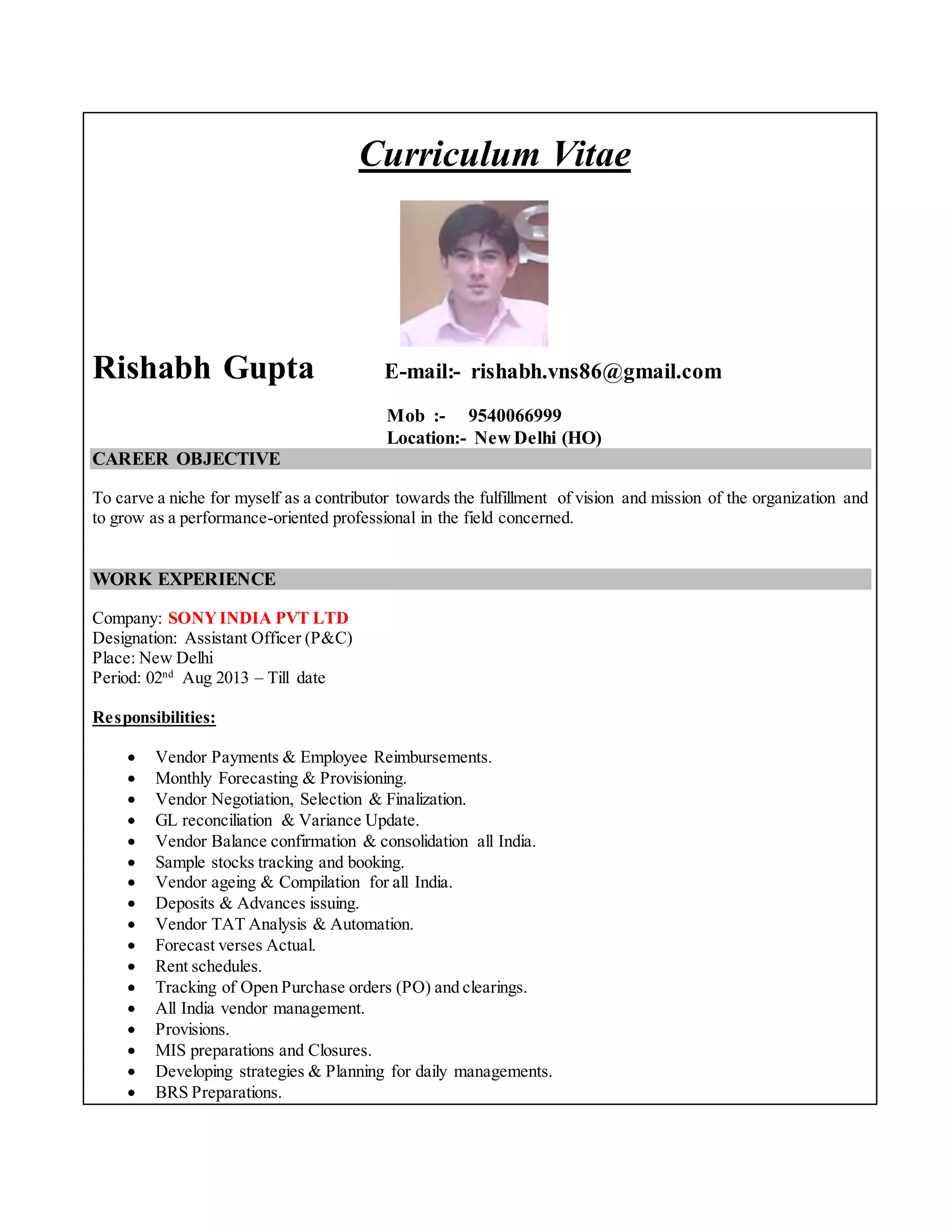 Resume_Rishabh | PDF