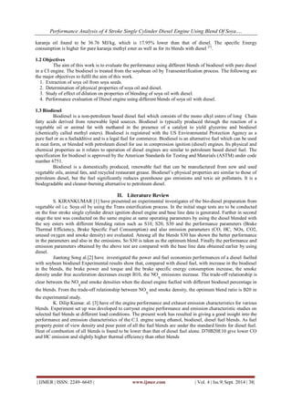 Performance Analysis of 4 Stroke Single Cylinder Diesel Engine Using ...