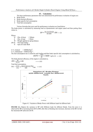 Performance Analysis of 4 Stroke Single Cylinder Diesel Engine Using ...