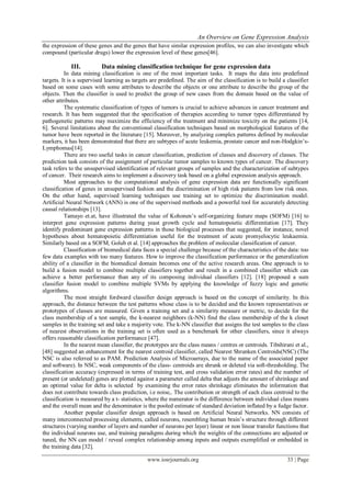An Overview on Gene Expression Analysis | PDF
