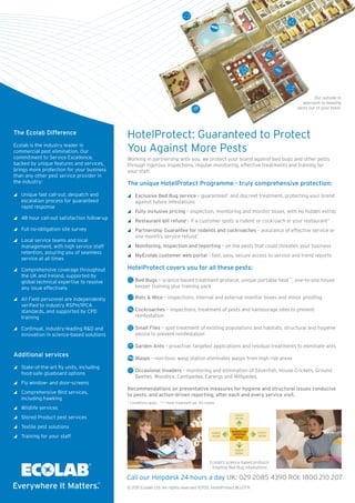 HotelProtect_Brochure | PDF