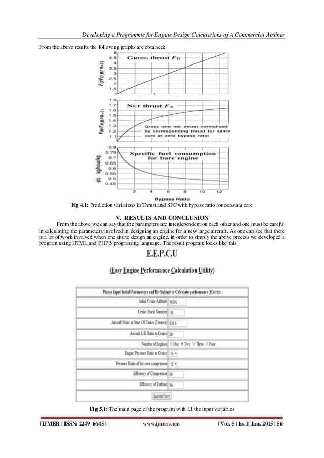 Developing a Programme for Engine Design Calculations of a Commercial…