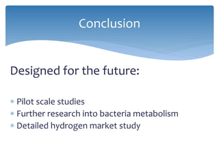 1Bio-Hydrogen From Waste | PPTX