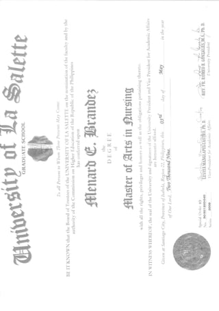 MAN diploma
