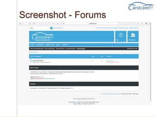Screenshot - Forums
 