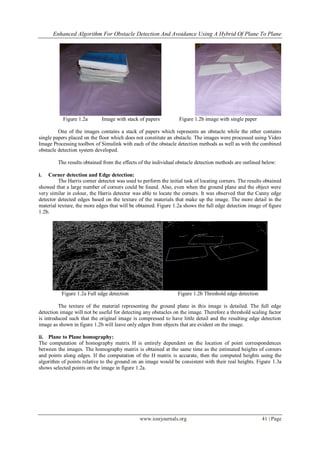 Enhanced Algorithm for Obstacle Detection and Avoidance Using a Hybrid ...