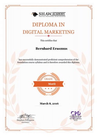 CPD Diploma