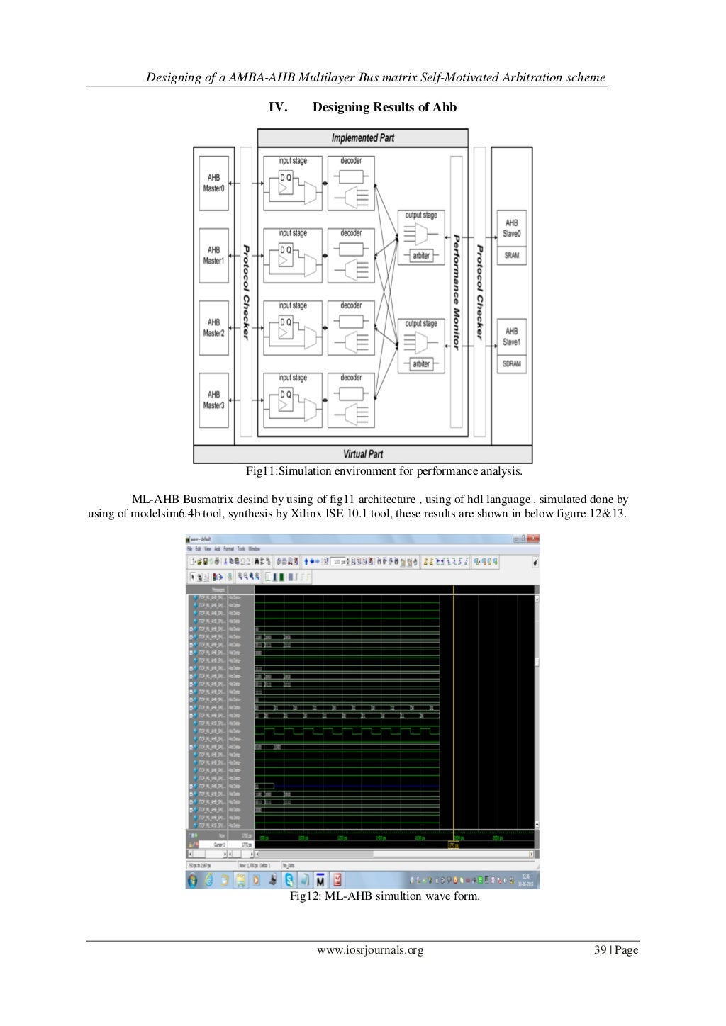 Designing of a AMBA-AHB Multilayer Bus matrix Self-Motivated Arbitrat…