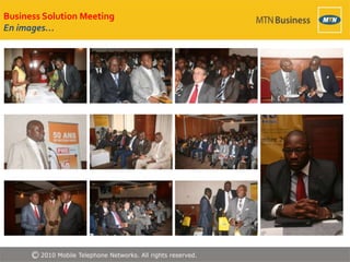 Business Solution Meeting
En images…
 