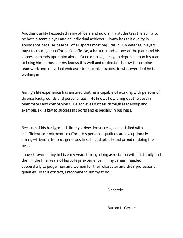 JGerlach Character Reference Letter JGerlach Character Reference Letter