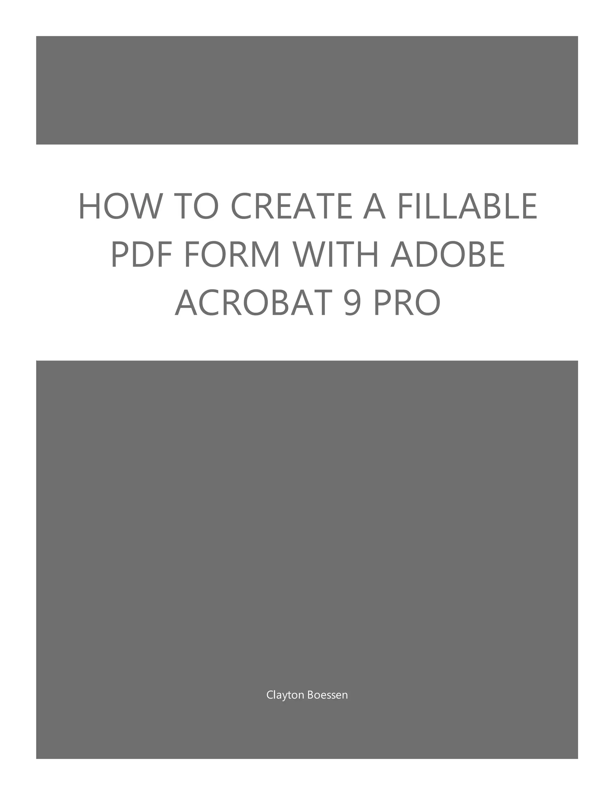 Manual for Fillable Form | PDF image.