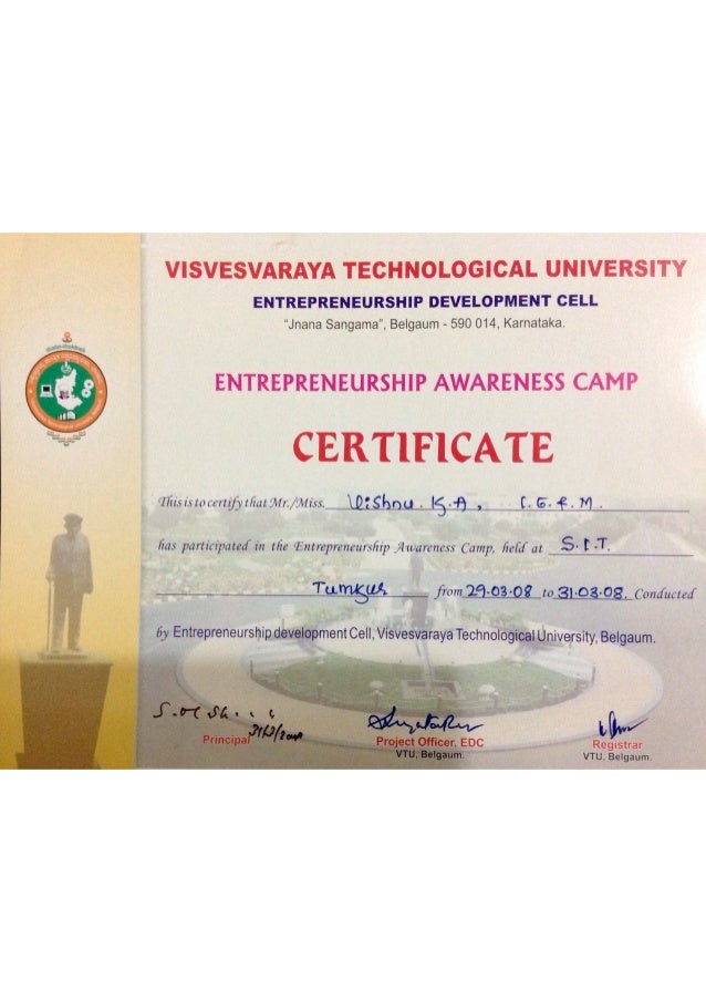 1 8 entrepreneurship certificate entrepreneur certificate