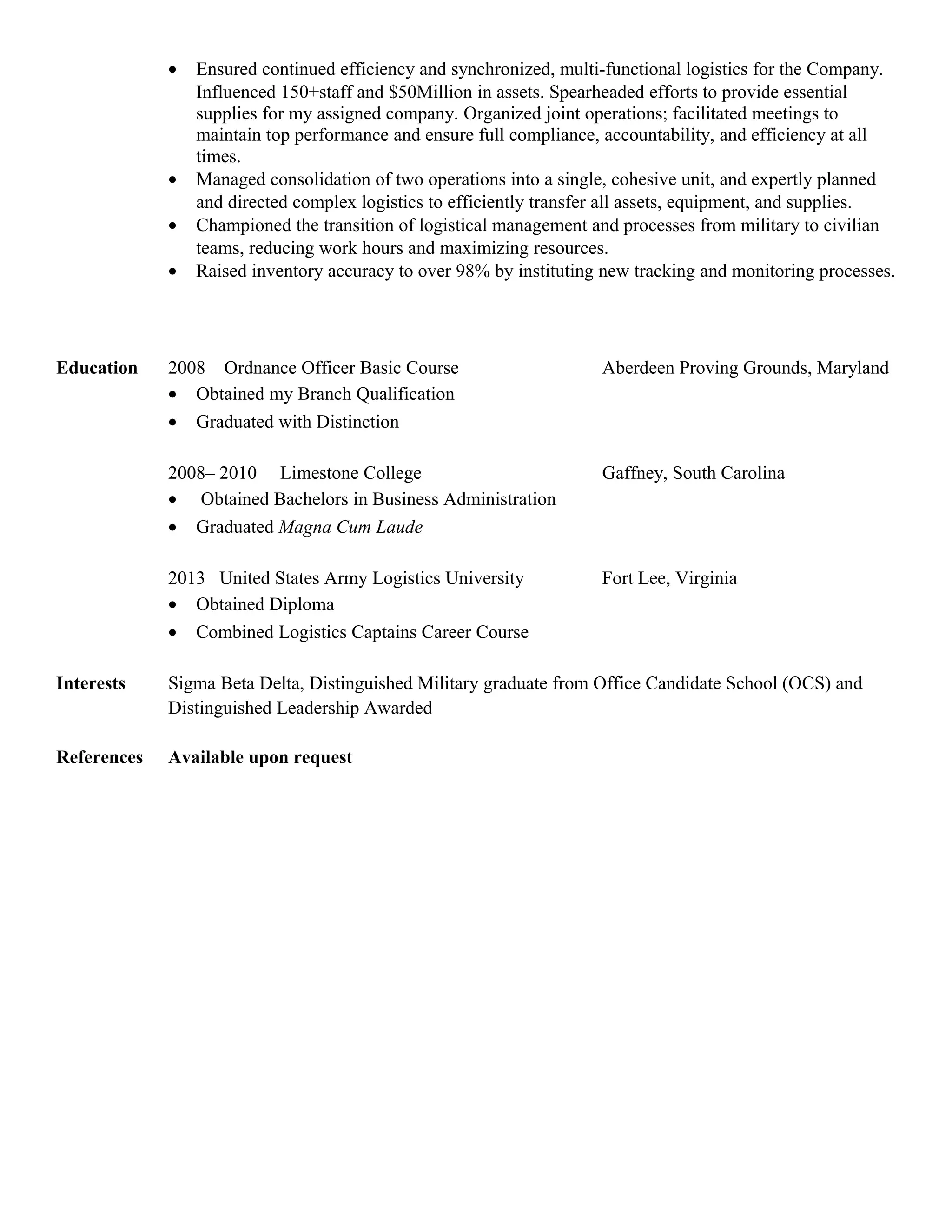 Stevenson Resume PDF - Stevenson Resume 2 2048