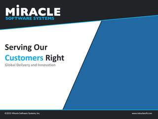 About Miracle Software Systems | PDF