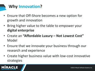 About Miracle Software Systems | PDF