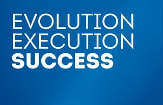 EVOLUTION
EXECUTION
SUCCESS
 