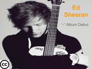 Ed
 Sheeran
'+' Album Debut
 