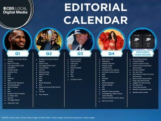 SOURCE: Photo credit: 1) Elsa / Getty Images 2) Ethan Miller / Getty Images 3) Dimitrios Kambouris / Getty Images
• Academy of Country Music
Awards
• Best of The Year
• Free Agency/NFL Draft
• GRAMMYs
• Holiday Guide
• Holiday Hints
• MLB
• MLS
• NASCAR
• NBA
• NBA All-Star Weekend
• NCAA Basketball
• NCAA Football
• NFL
• NHL
• People’s Choice Awards
• St. Patty’s Day
• Tax Day
• The Night Before
• Valentine’s Day
• Best of the Year
• Halloween
• Holiday Favorites
• Holiday Guide
• Holiday Hints
• Hollywood Film Awards
• Kennedy Center Honors
• MLB
• MLS
• NASCAR
• NBA
• NCAA Basketball
• NCAA Football
• NFL
• NHL
• People’s Choice Awards
• Thanksgiving / Black Friday /
Cyber Monday
• Victoria’s Secret Fashion Show
• We Can Survive
• Back to School
• Fashion Rocks
• Labor Day
• July 4th
• NCAA Football
• MLB
• MLS
• NFL
• PGA
• US Open Tennis
• Academy of Country Music
Awards
• Father’s Day
• Free Agency/NFL Draft
• Horse Racing
• July 4th
• Memorial Day
• Mother’s Day
• MLB
• MLS
• NBA
• NCAA Basketball
• NHL
• Radio.com Rock & Roll Hall of
Fame
• Tax Day
• Tony Awards
• Best Of Sponsorship
• Curated Playlist
• Custom Section Fronts
• Custom Streaming Station
Sponsorship
• Demand It/RSVP
• Eat. See. Play.
• Minimations Video Franchise
Sponsorship
• Music Charts Sponsorship
• Pingo App Sponsorship
• Tailgate Fan Sponsorship
• The Reel Buzz
• Travel Sponsorship
• Weather App Sponsorship
• Weekly Events Guide
 