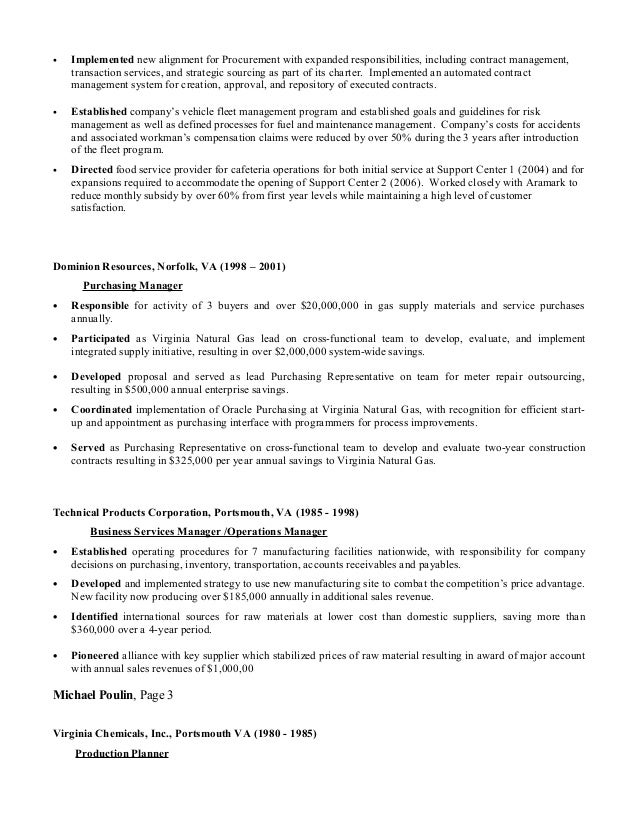 resume associate vice president of purchasing construction vice president resume