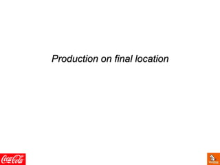 Production on final location
 