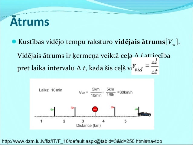 AttÄlu rezultÄti vaicÄjumam âVidÄjais Ätrums formulaâ