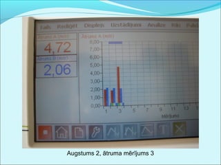 Augstums 2, ātruma mērījums 3 
 