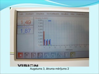 Augstums 3, ātruma mērījums 2 
 
