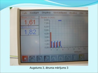 Augstums 3, ātruma mērījums 3 
