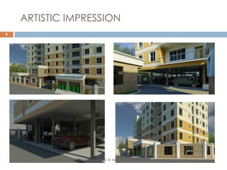 8
ARTISTIC IMPRESSION
Exquisite up-market developments in mid-market locations
 