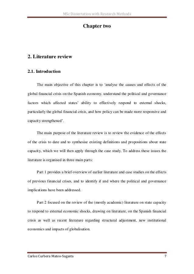 dissertation banking crisis