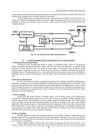 RF Energy Harvesting for Wireless Devices | PDF