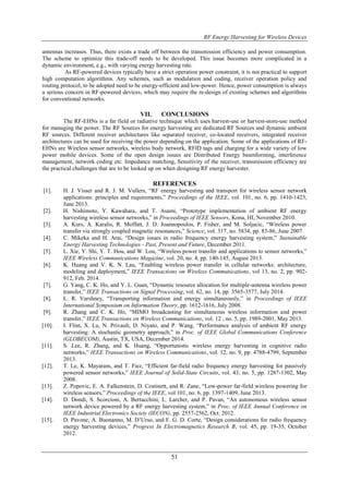 RF Energy Harvesting for Wireless Devices | PDF