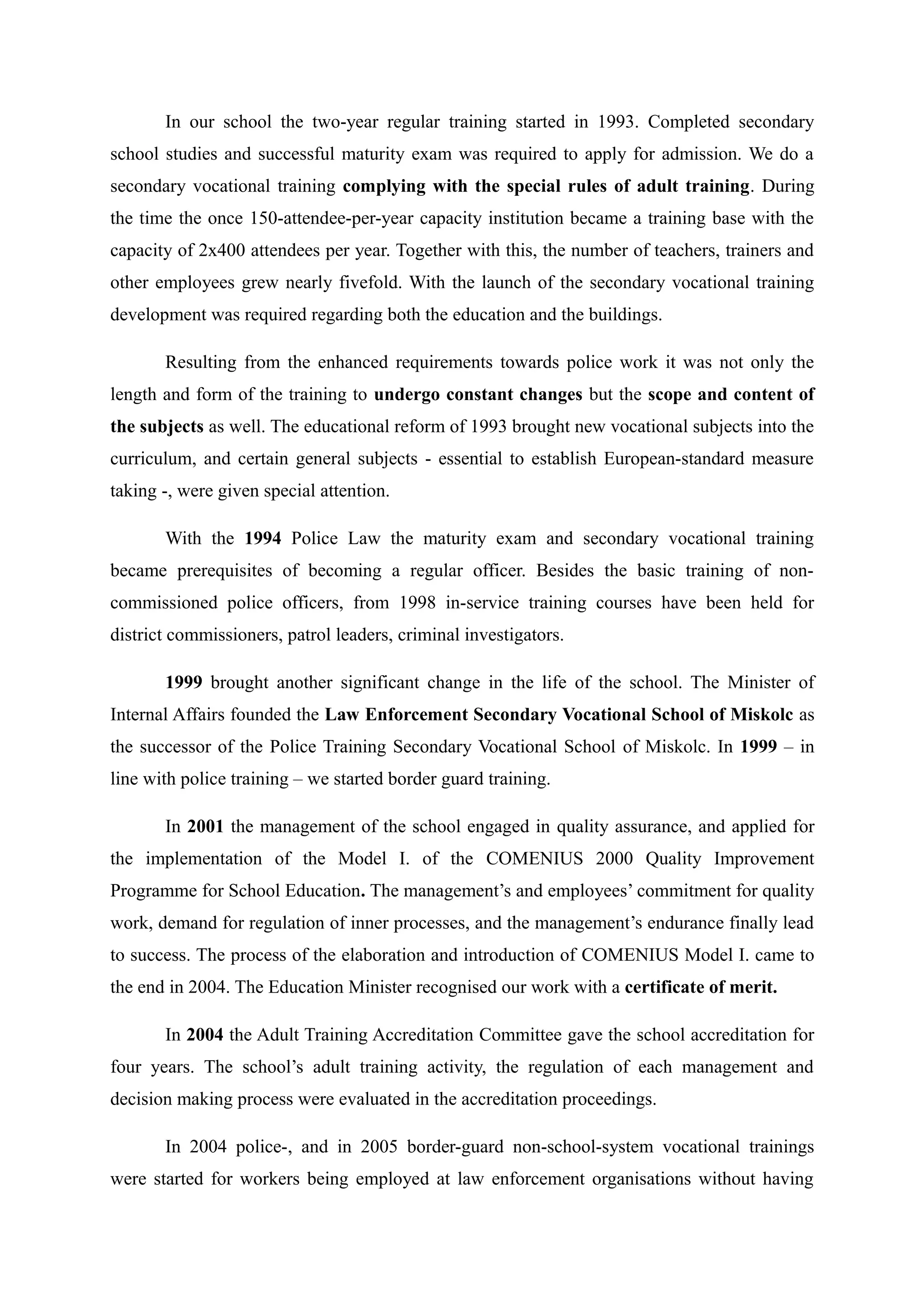 The history of our school | PDF