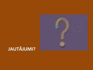 JAUTĀJUMI?
 