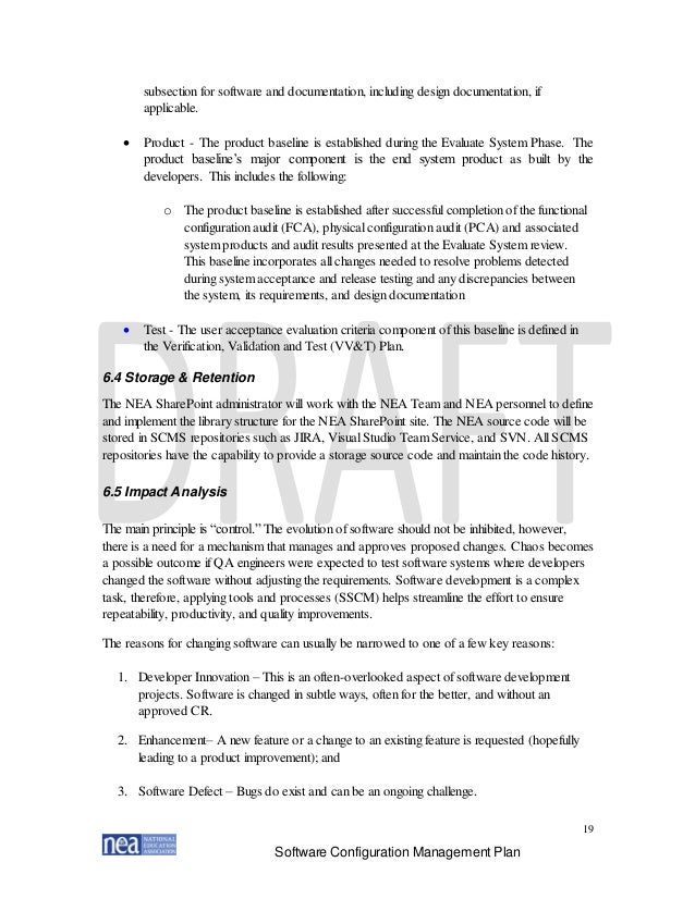 software configuration management resumes