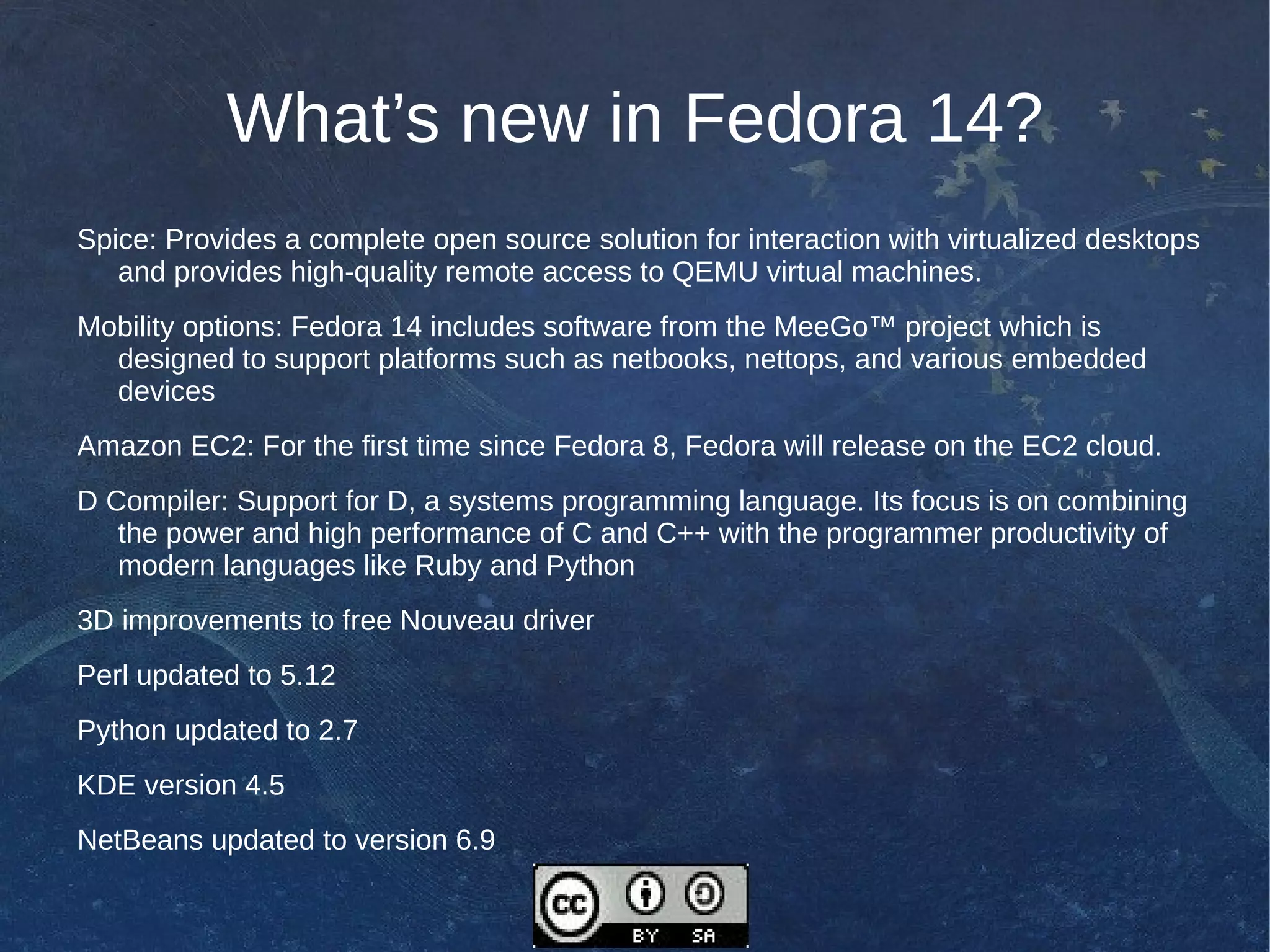 Rapid progress of free and open source software 