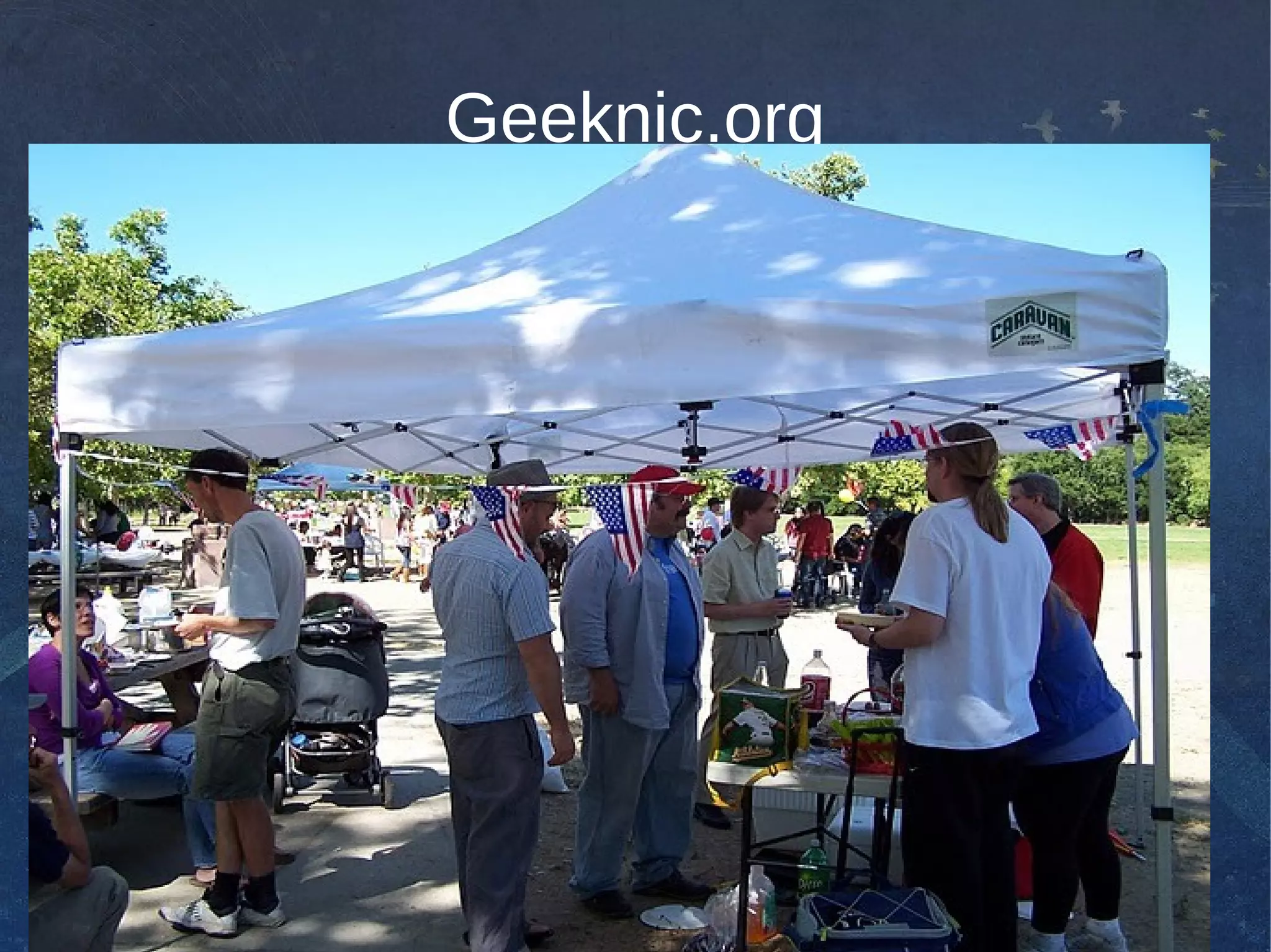 Geeknic.org Mark Terranova PenLUG December 8, 2010 