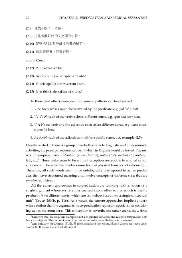 Dissertation semantics