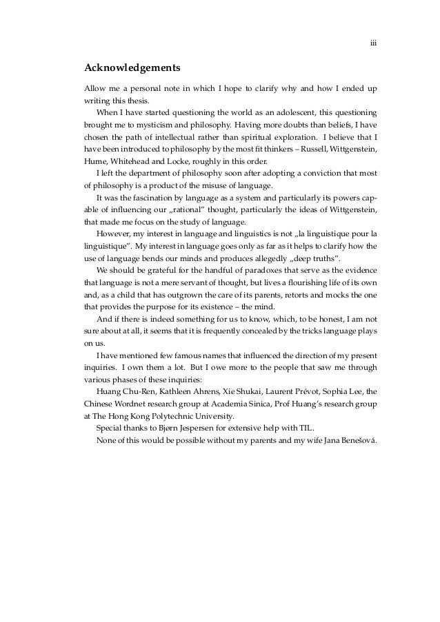 Dissertation semantics