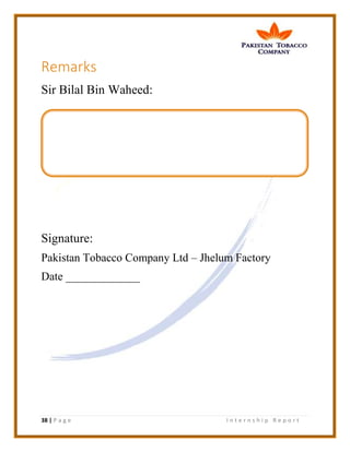 Internship Report_Hamza Nasir_BE-Mechatronics-CEME_NUST-ptc | PDF