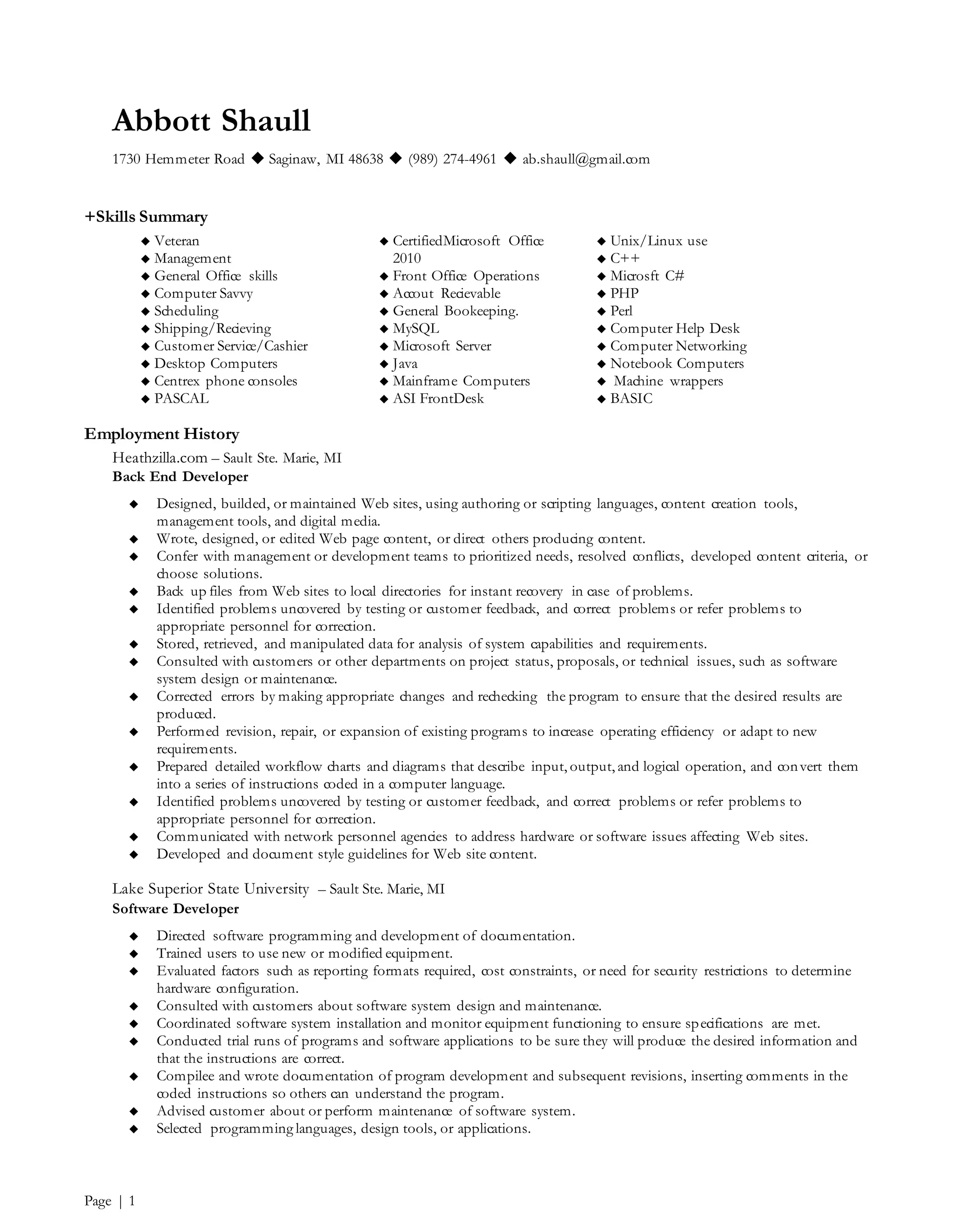 Master Resume Template PDF - Master Resume Template 1 2048