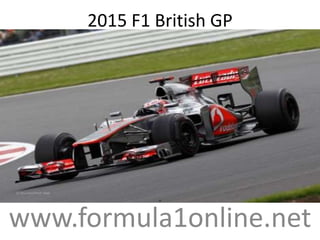 2015 F1 British GP
www.formula1online.net
 