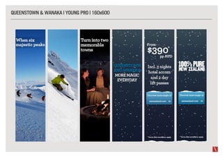 QUEENSTOWN & WANAKA | YOUNG PRO | 160x600
 