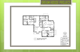 DREAM HOUSE PROJECT
SECOND FLOOR
A5
SYED & KIM
ARCHITECTS
SHEET 5 OF 11
 