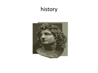 history