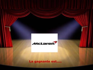 La gagnante est…..