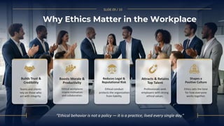 Reputational Integrity Building a Culture of Integrity, Respect & Accountability in the ...