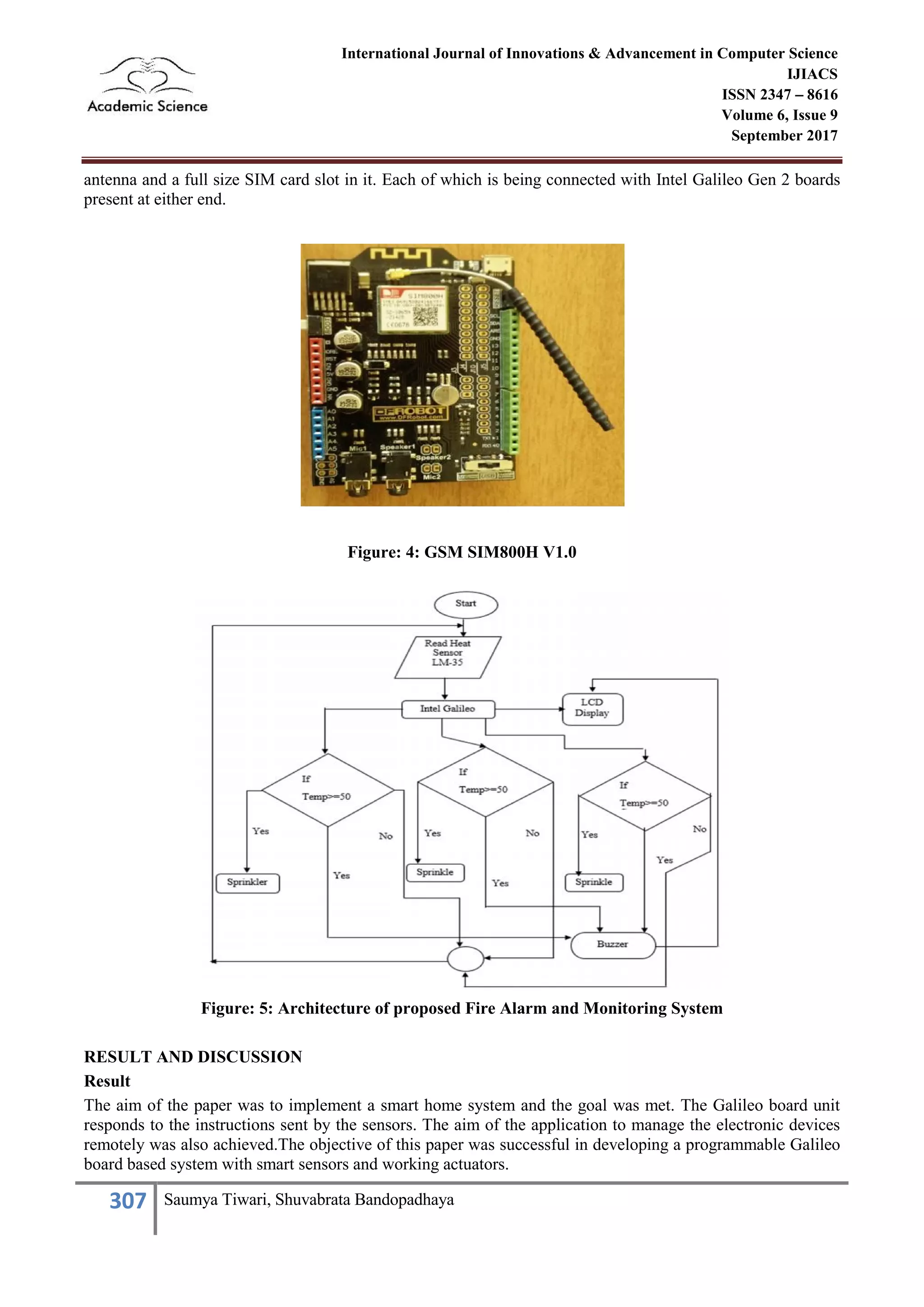 IoT Based Fire Alarm and Monitoring System | PDF